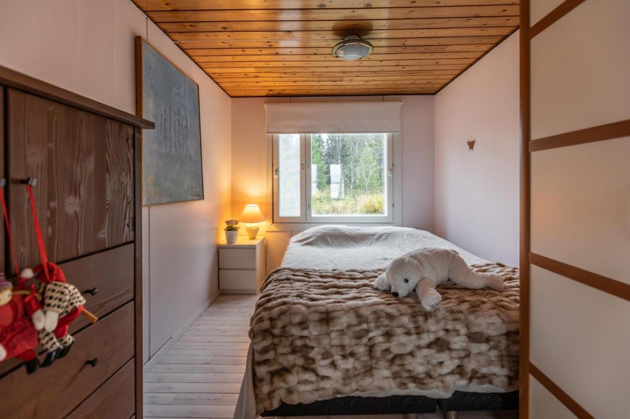 Lapland Sunrise Cottage With Lakefront Sauna ロヴァニエミ エクステリア 写真