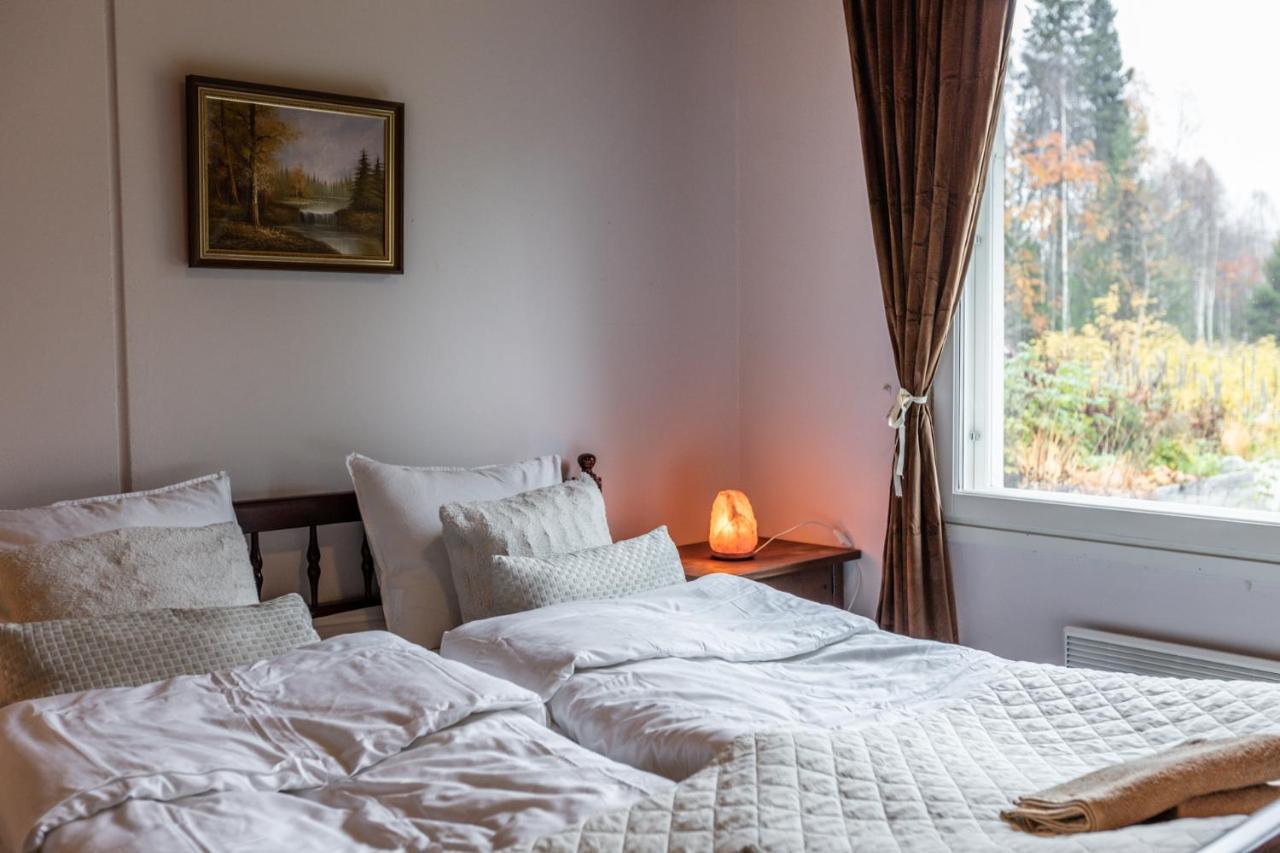 Lapland Sunrise Cottage With Lakefront Sauna ロヴァニエミ エクステリア 写真
