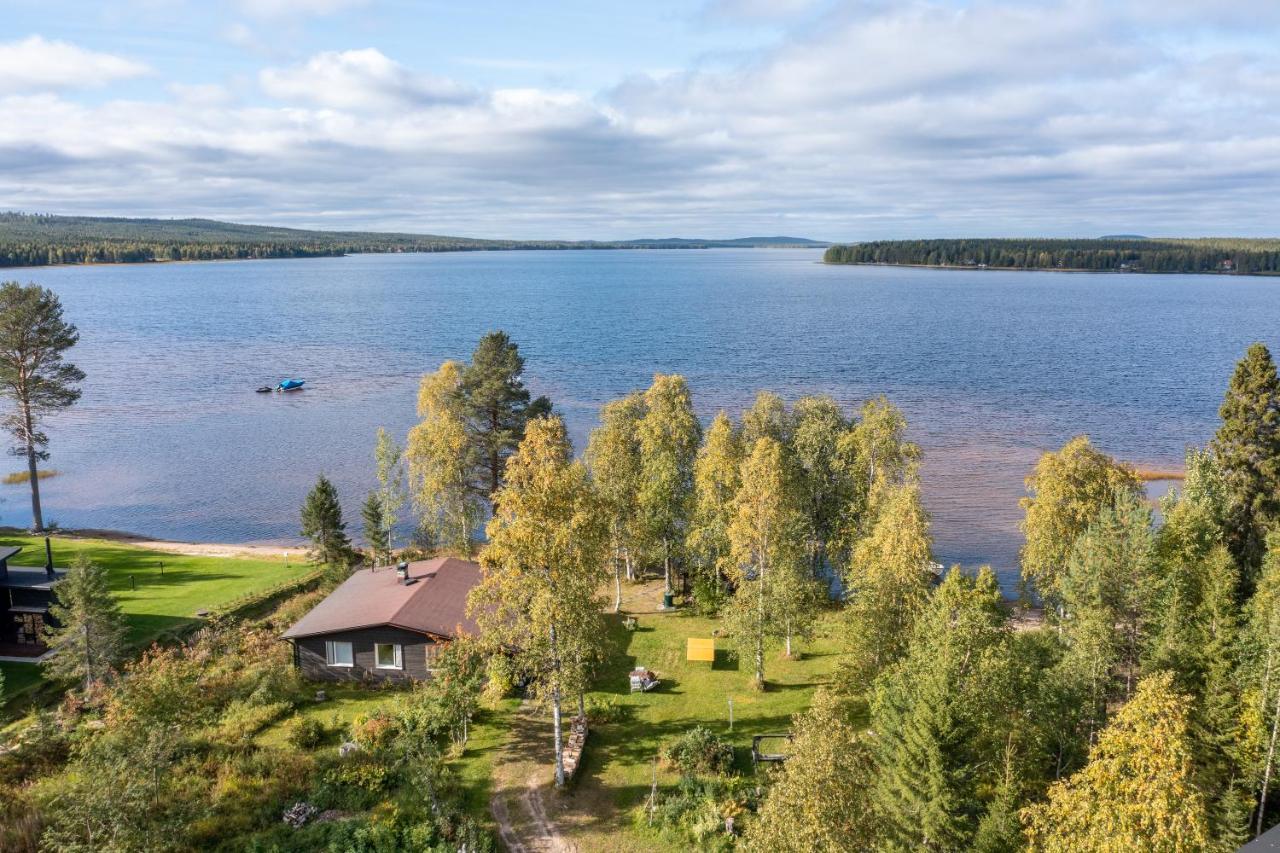 Lapland Sunrise Cottage With Lakefront Sauna ロヴァニエミ エクステリア 写真
